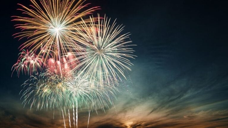 Fireworks display in Myrtle Beach,SC